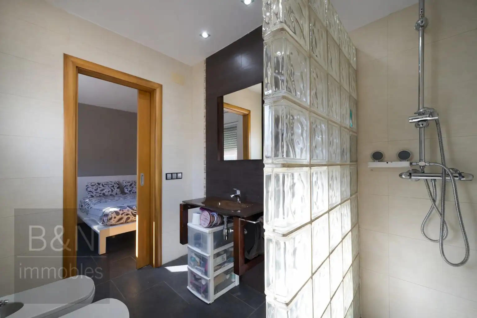 Baño de Casa o chalet en venta en Rubí con Aire acondicionado, Calefacción y Terraza