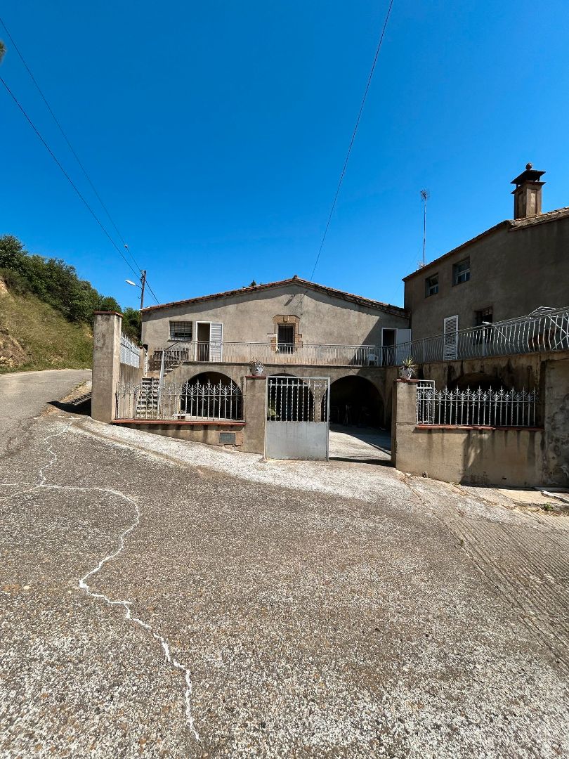 Vista exterior de Finca rústica en venda en Pontós amb Calefacció, Jardí privat i Terrassa