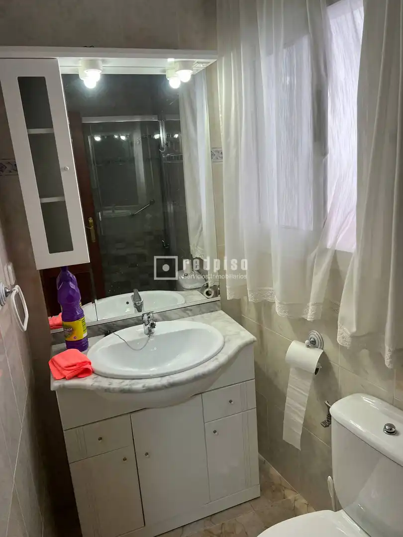 Bathroom of Flat for rent in Murcia  with Furnished