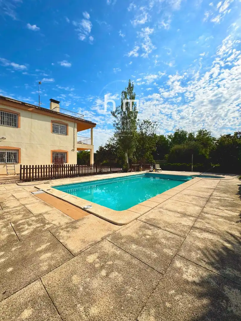 Jardín de Casa o chalet en venta en Murcia con Aire acondicionado, Parquet y Trastero