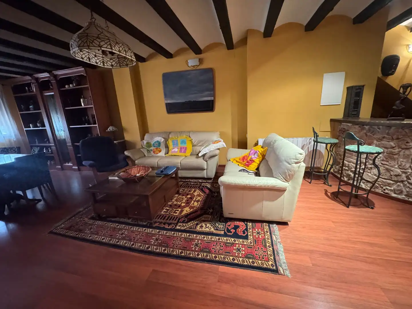 Sala d'estar de Casa o xalet en venda en Motilla del Palancar amb Aire condicionat, Calefacció i Jardí privat
