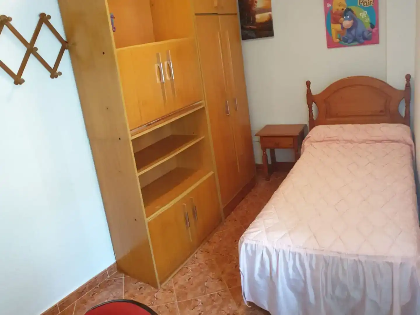 Schlafzimmer von Wohnung zur Miete in  Sevilla Capital mit Klimaanlage und Balkon