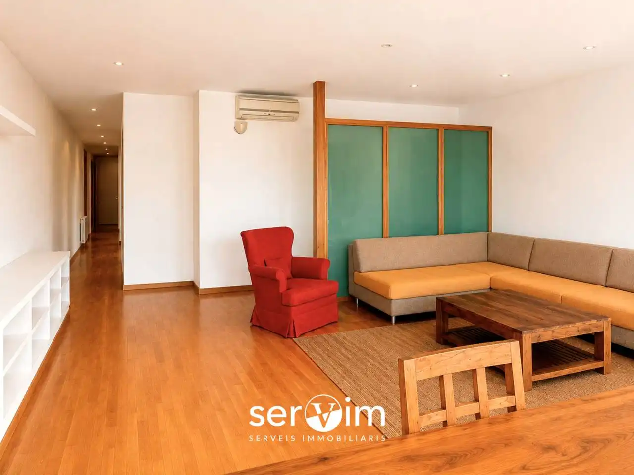 Sala de estar de Piso en venta en El Masnou con Aire acondicionado, Calefacción y Parquet