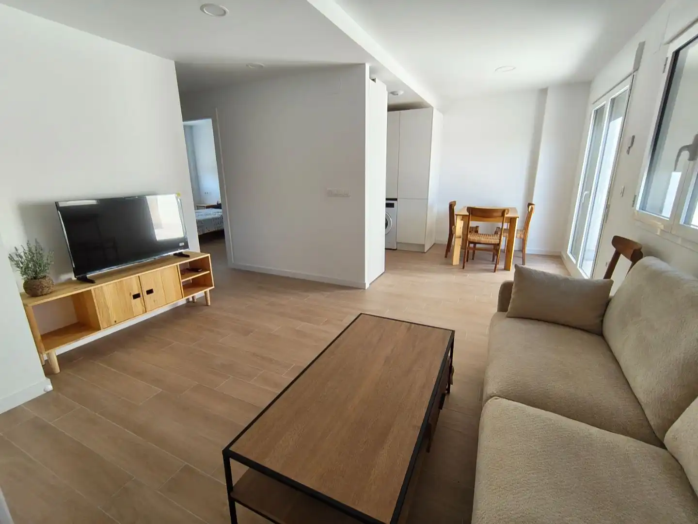 Living room of Attic for rent in Albacete  with Air Conditioner, Heating and Terrace
