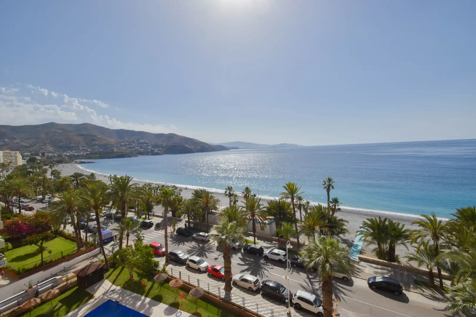 Exterior view of Flat for sale in Almuñécar  with Parquet flooring, Terrace and Furnished