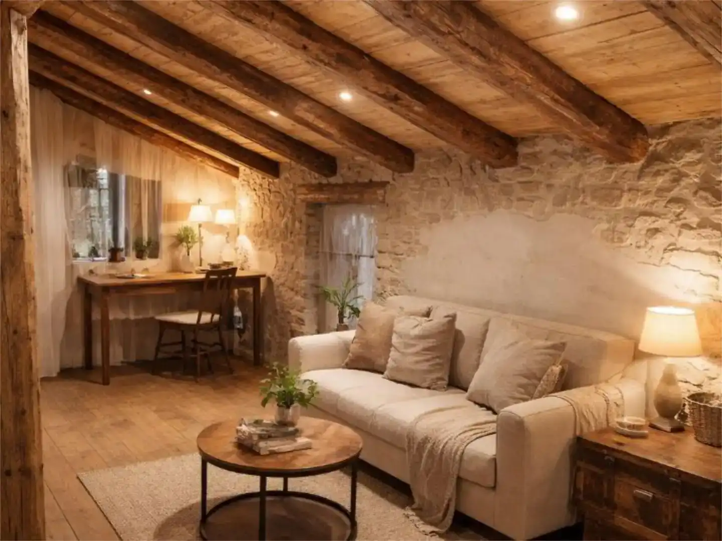 Sala d'estar de Casa adosada en venda en Llano de Olmedo amb Jardí privat i Traster