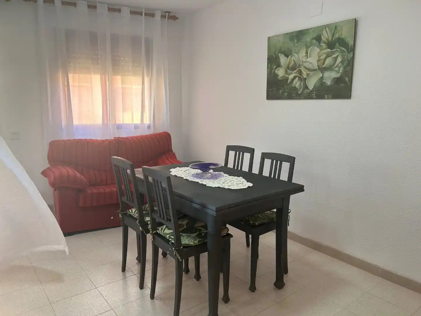 Dining room of Flat for rent in Oropesa del Mar / Orpesa  with Air Conditioner, Storage room and Furnished