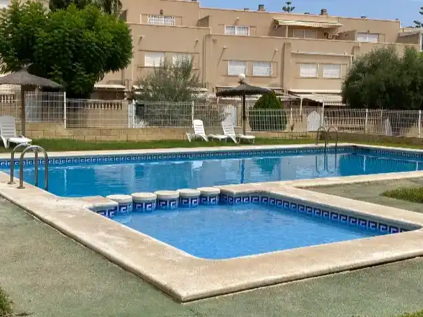 Swimming pool of Flat for sale in Pueblo Español - Coveta Fumá