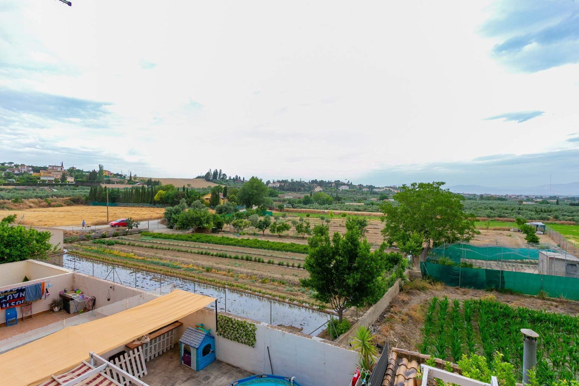 Garden of Single-family semi-detached for sale in Las Gabias  with Heating, Terrace and Storage room