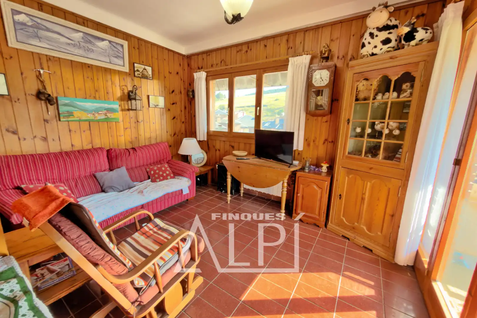 Living room of Apartments for sale in Alp  with Heating, Storage room and Furnished