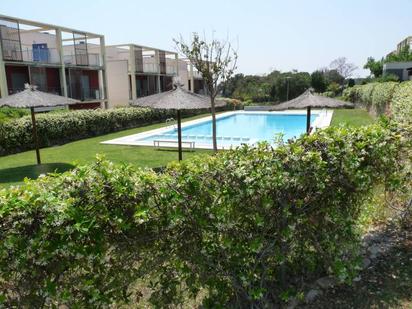 Swimming pool of Single-family semi-detached to rent in  Valencia Capital  with Air Conditioner, Heating and Terrace