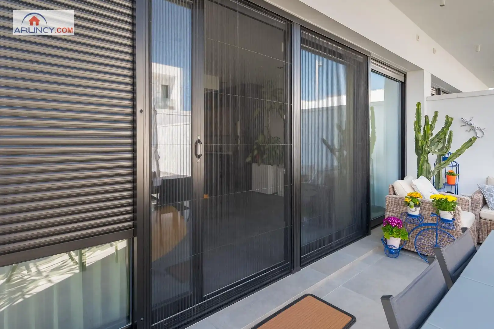 Terraza de Casa adosada en venta en Dos Hermanas con Aire acondicionado, Jardín privado y Terraza