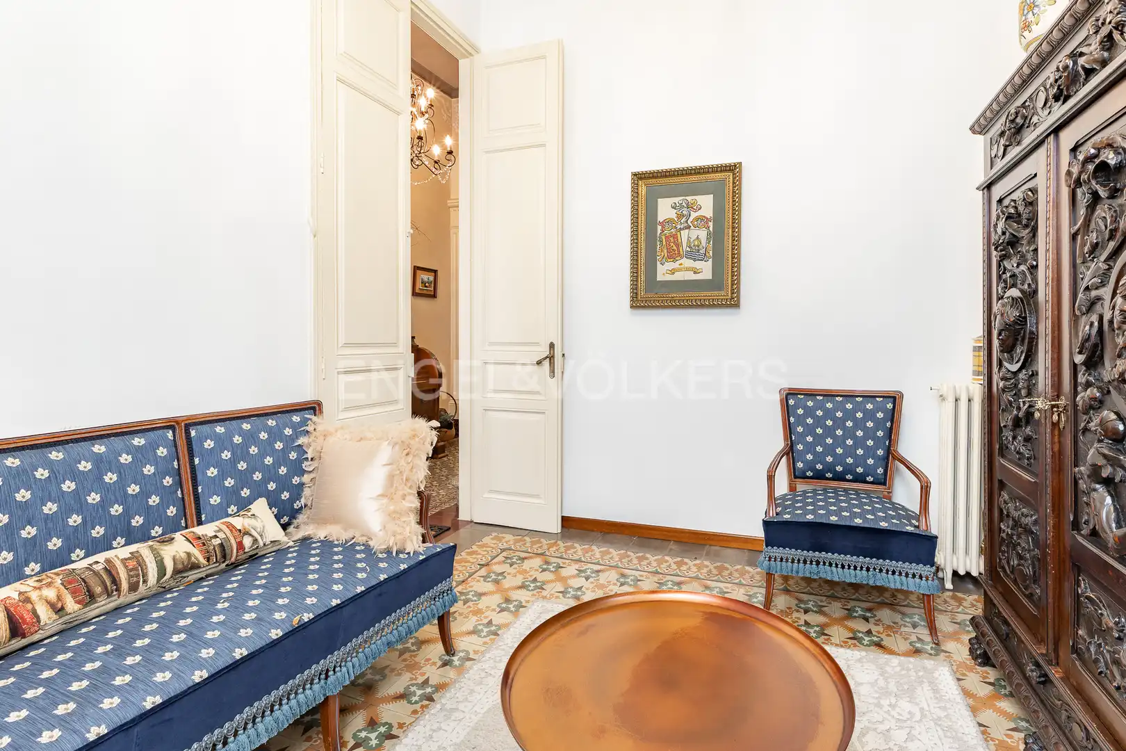 Sala d'estar de Casa o xalet de lloguer en Badalona amb Aire condicionat, Calefacció i Jardí privat