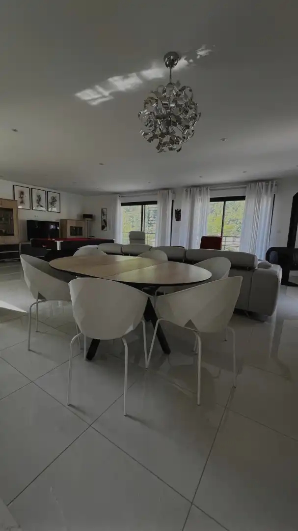 Esszimmer von Haus oder Chalet zum Verkauf in Molló mit Möbliert