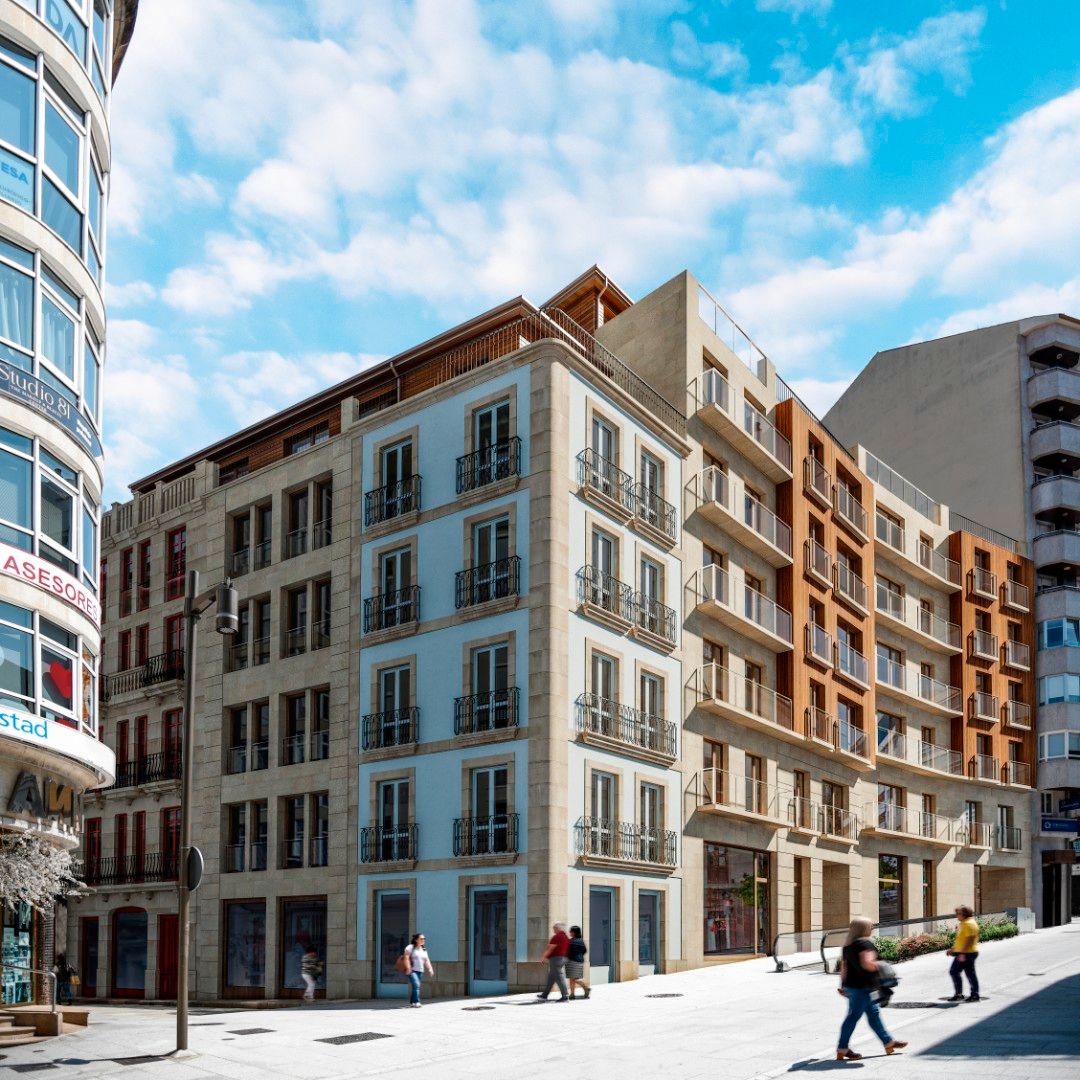 Exterior view of Duplex for sale in Ourense Capital 