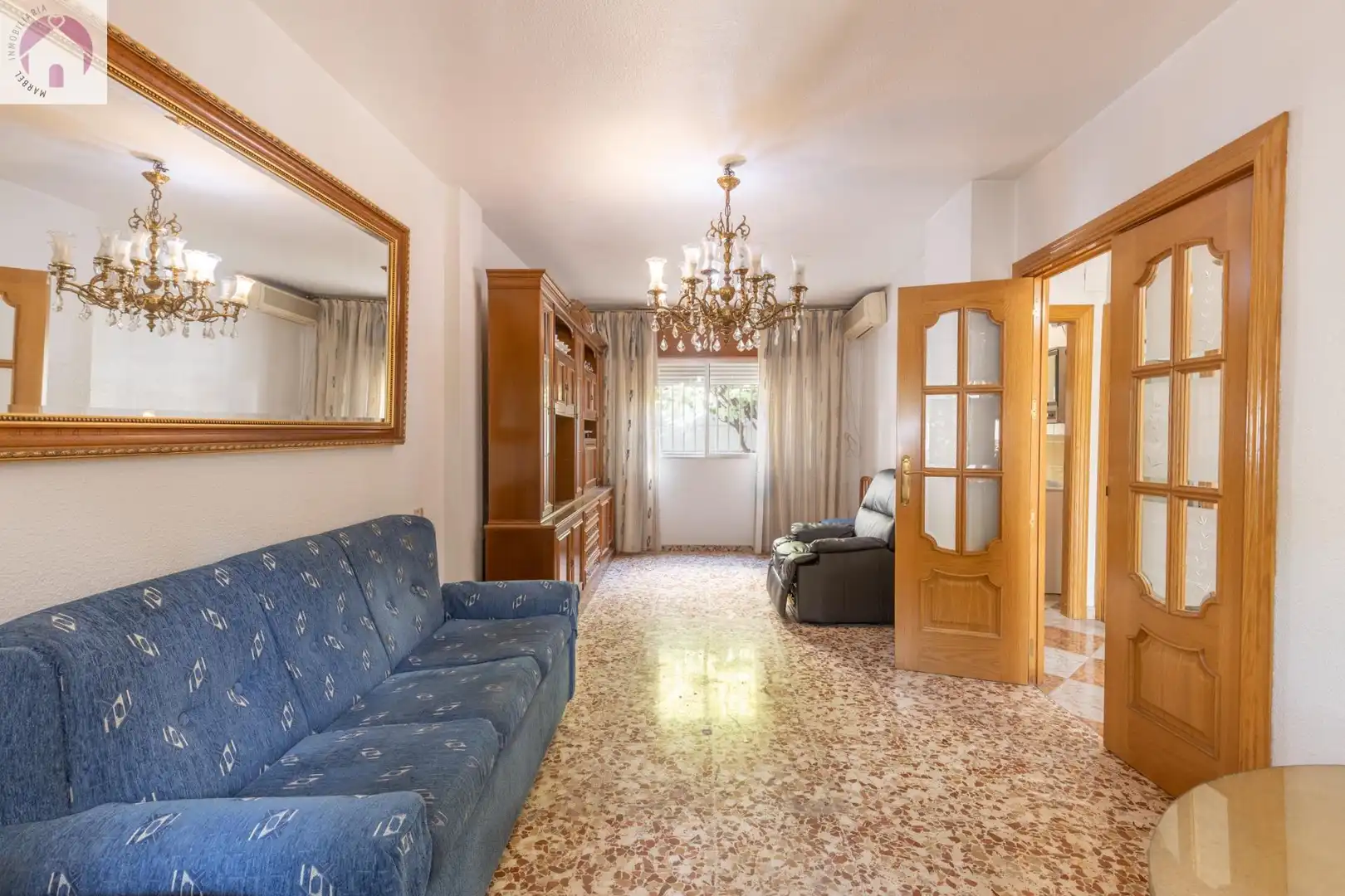 Sala de estar de Casa adosada en venta en Maracena con Aire acondicionado, Calefacción y Terraza