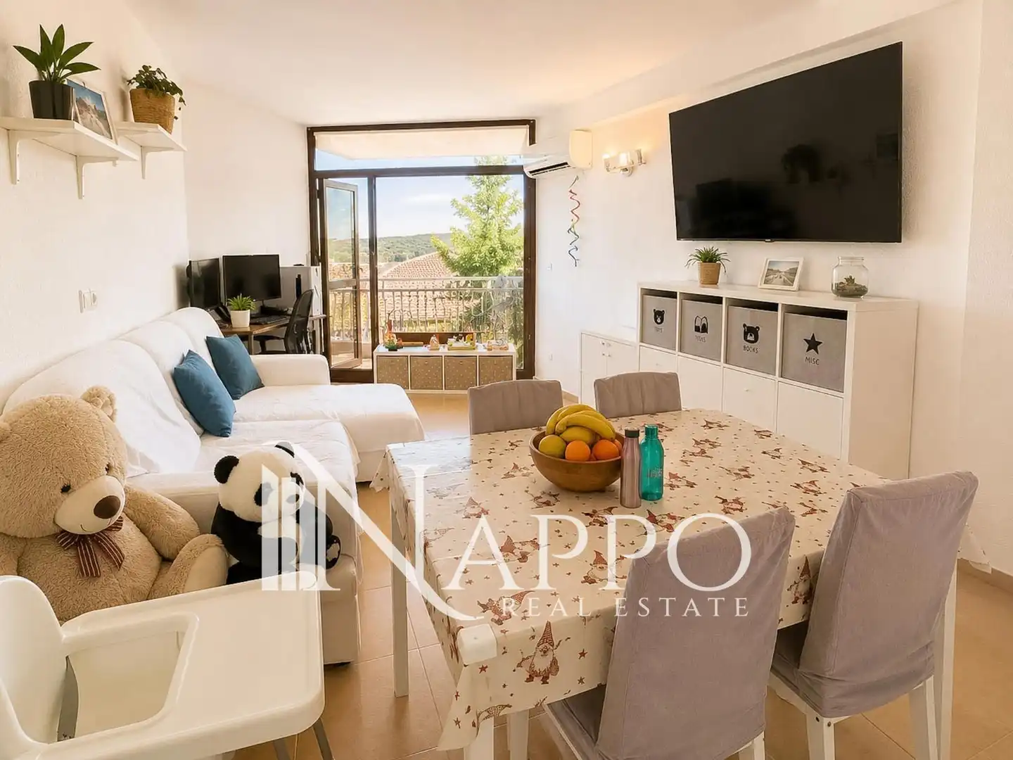 Wohnzimmer von Wohnung zum Verkauf in Calvià mit Klimaanlage, Heizung und Terrasse