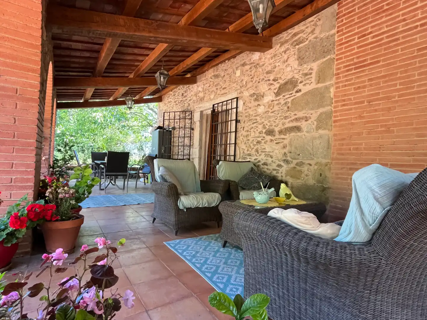 Terrasse von Country house zum Verkauf in Juià mit Klimaanlage, Heizung und Privatgarten