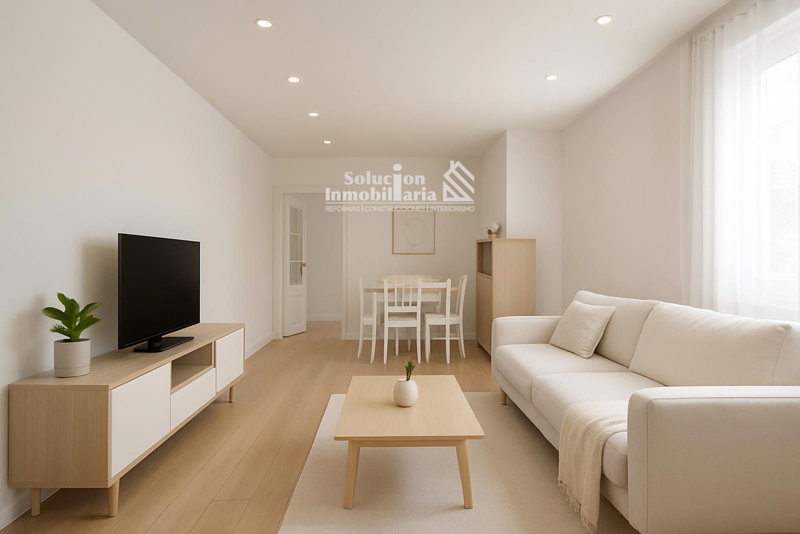 Living room of Flat for sale in Villares de la Reina  with Heating, Terrace and Furnished