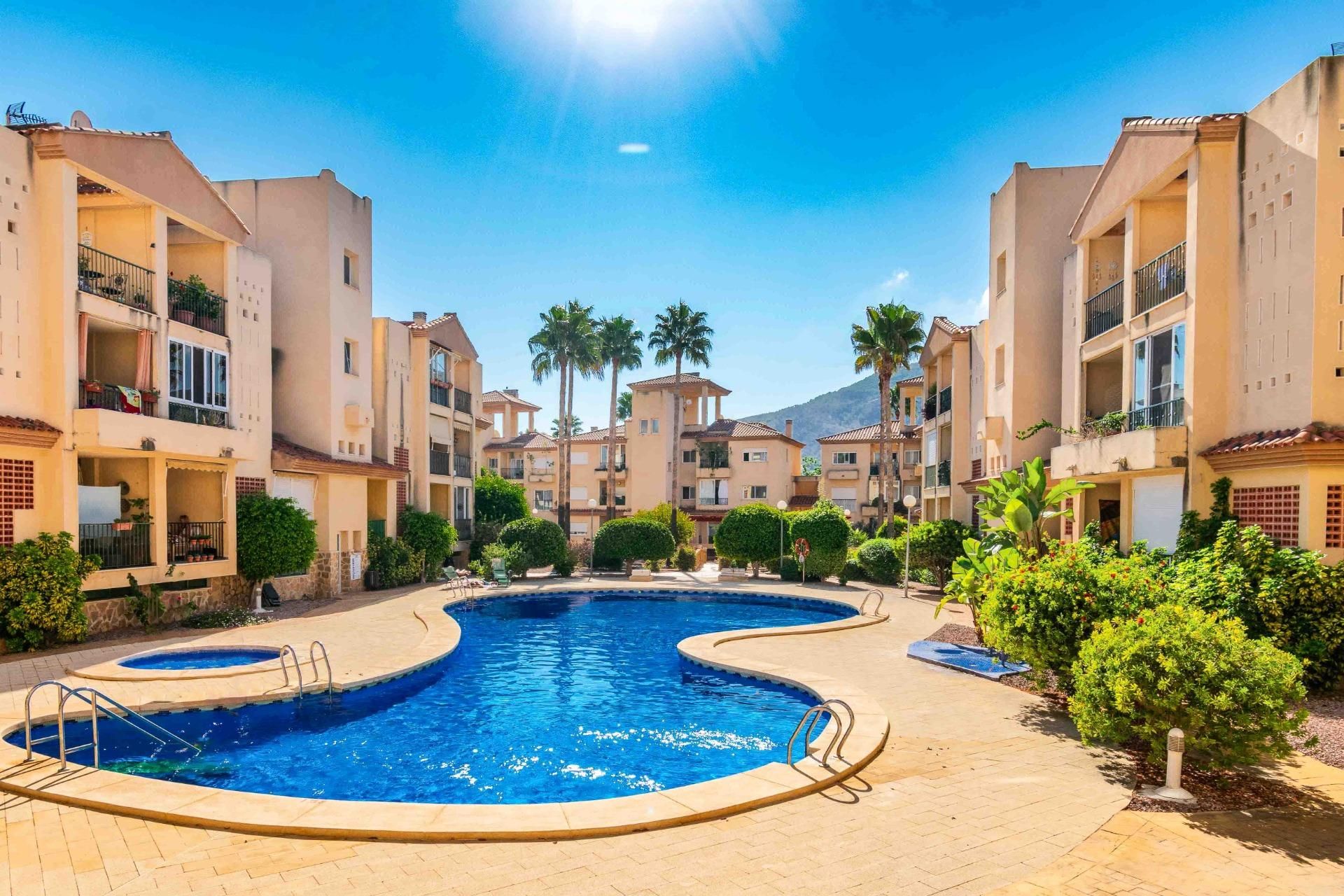 Exterior view of Apartment for sale in L'Alfàs del Pi  with Air Conditioner, Storage room and Community pool