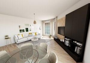 Living room of Flat for sale in Valladolid Capital  with Heating, Parquet flooring and Terrace