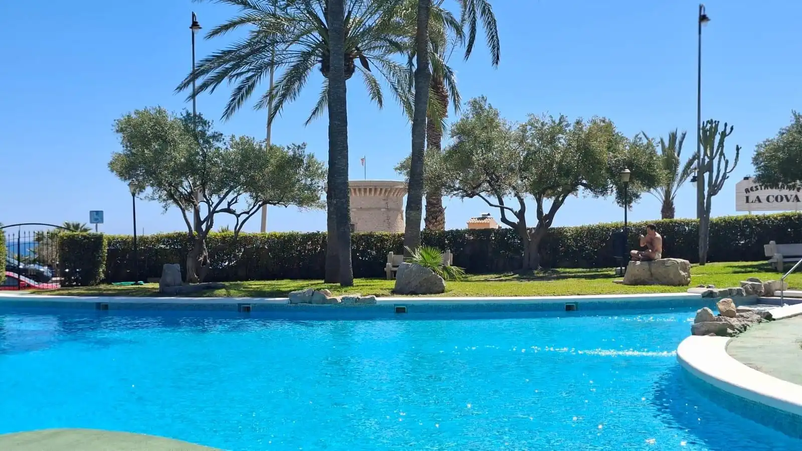 Swimming pool of Apartments for sale in El Campello  with Air Conditioner, Heating and Private garden