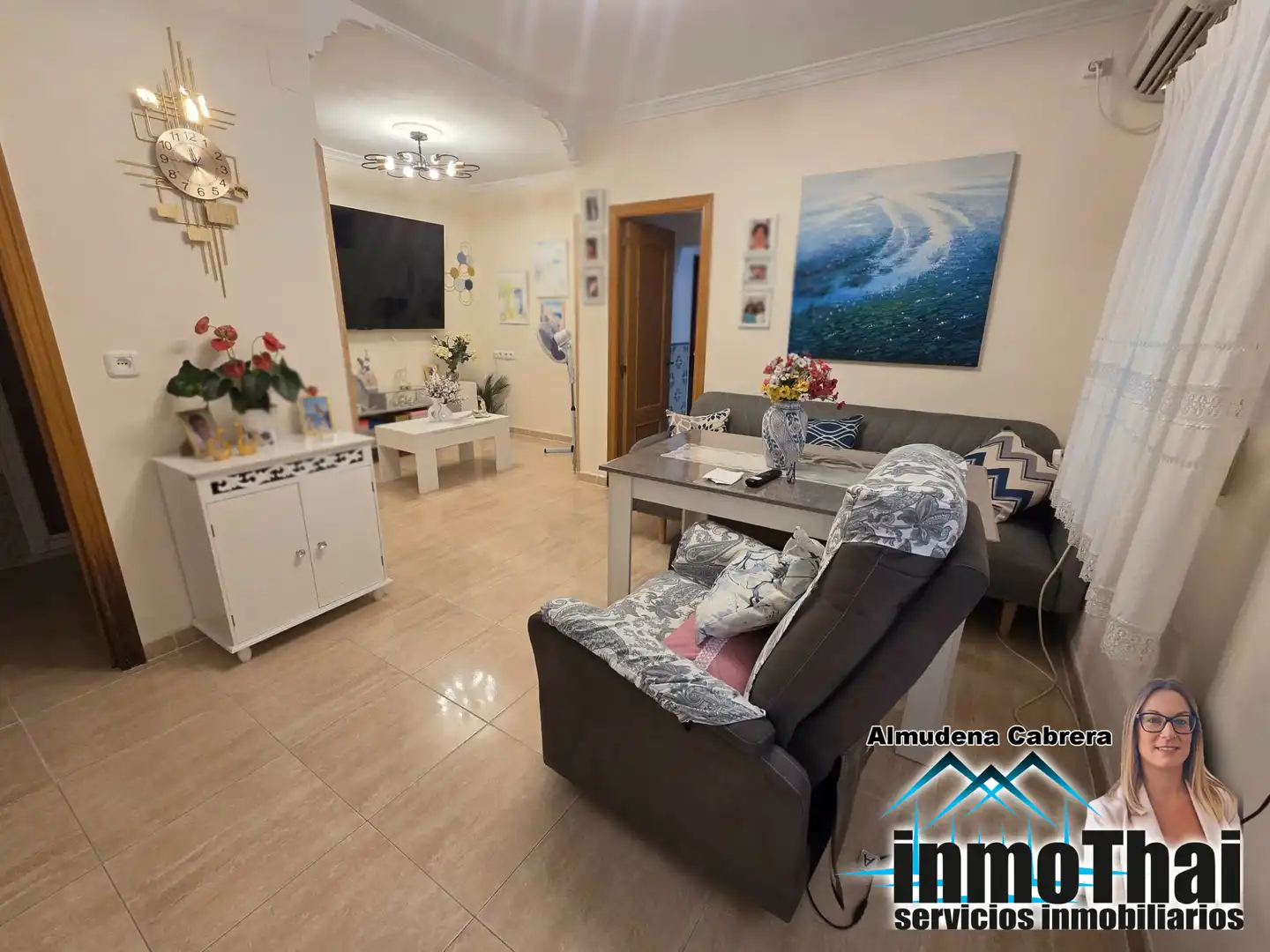 Sala de estar de Casa o chalet en venta en Jerez de la Frontera con Aire acondicionado y Terraza