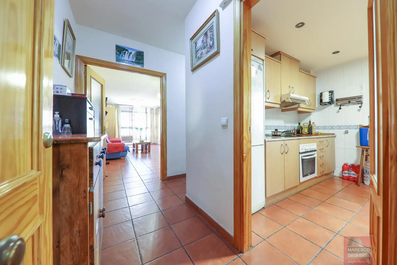 Küche von Wohnung zum Verkauf in Fuengirola mit Klimaanlage, Terrasse und Abstellraum