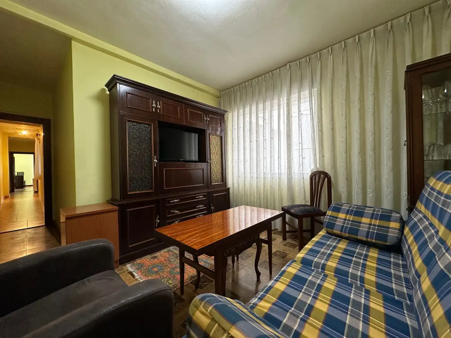 Sala de estar de Piso en venta en Gijón  con Calefacción, Terraza y Piscina
