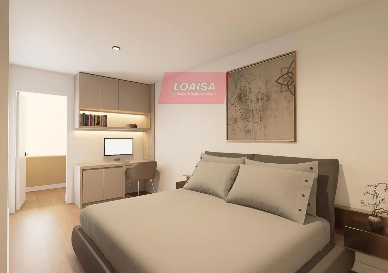 Bedroom of Flat for sale in Vera  with Heating