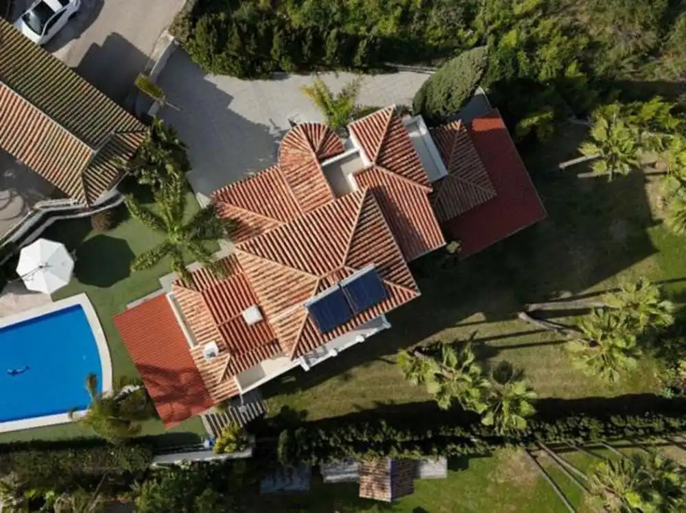 Exterior view of Houses for rent in Estepona  with Air Conditioner, Heating and Private garden