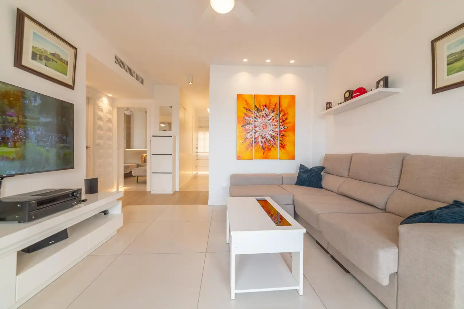 Wohnzimmer von Wohnung zum Verkauf in San Javier mit Klimaanlage, Terrasse und Abstellraum