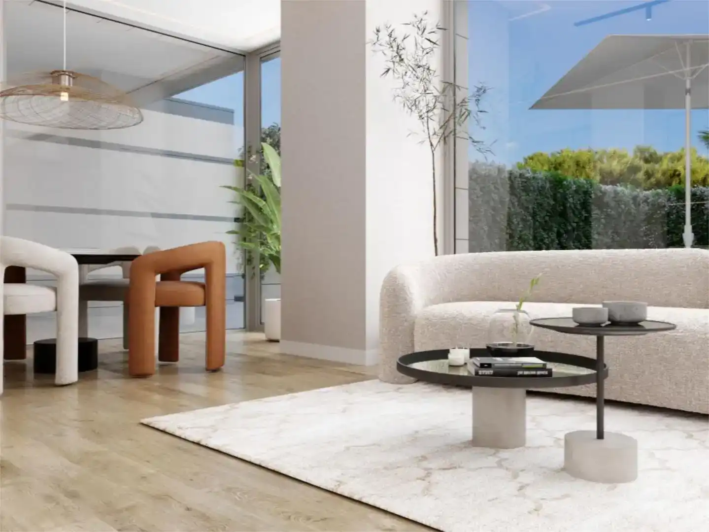 Sala de estar de Piso en venta en  Madrid Capital con Aire acondicionado, Piscina y Balcón