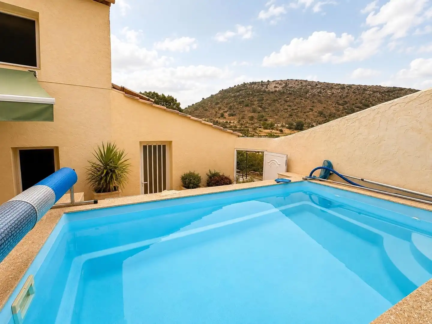 Piscina de Casa o xalet en venda en Aspe amb Jardí privat, Terrassa i Traster