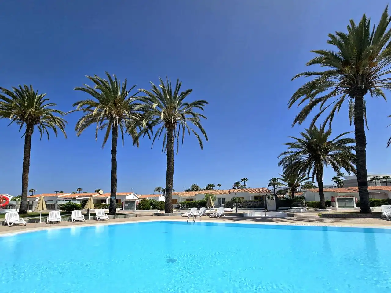 Piscina de Casa o chalet en venta en San Bartolomé de Tirajana con Aire acondicionado, Jardín privado y Terraza