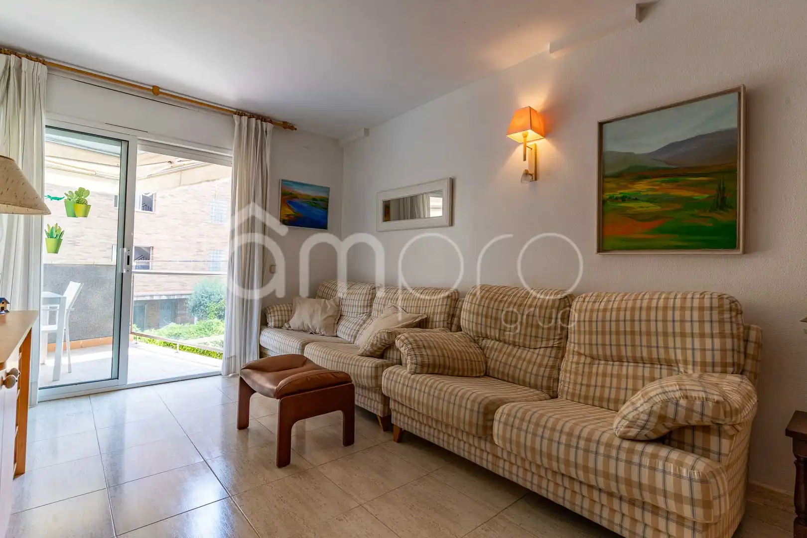 Living room of Flat for sale in Torredembarra  with Terrace, Storage room and Swimming Pool