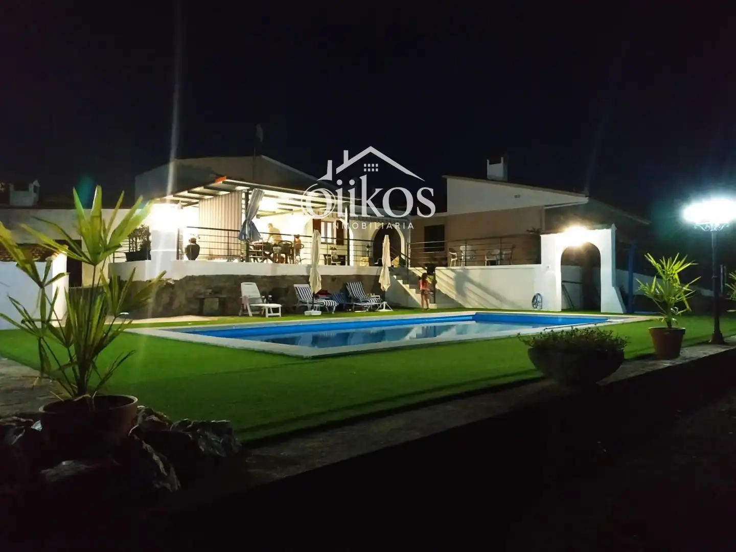Swimming pool of Houses for sale in San Felices de los Gallegos  with Heating, Parquet flooring and Swimming Pool