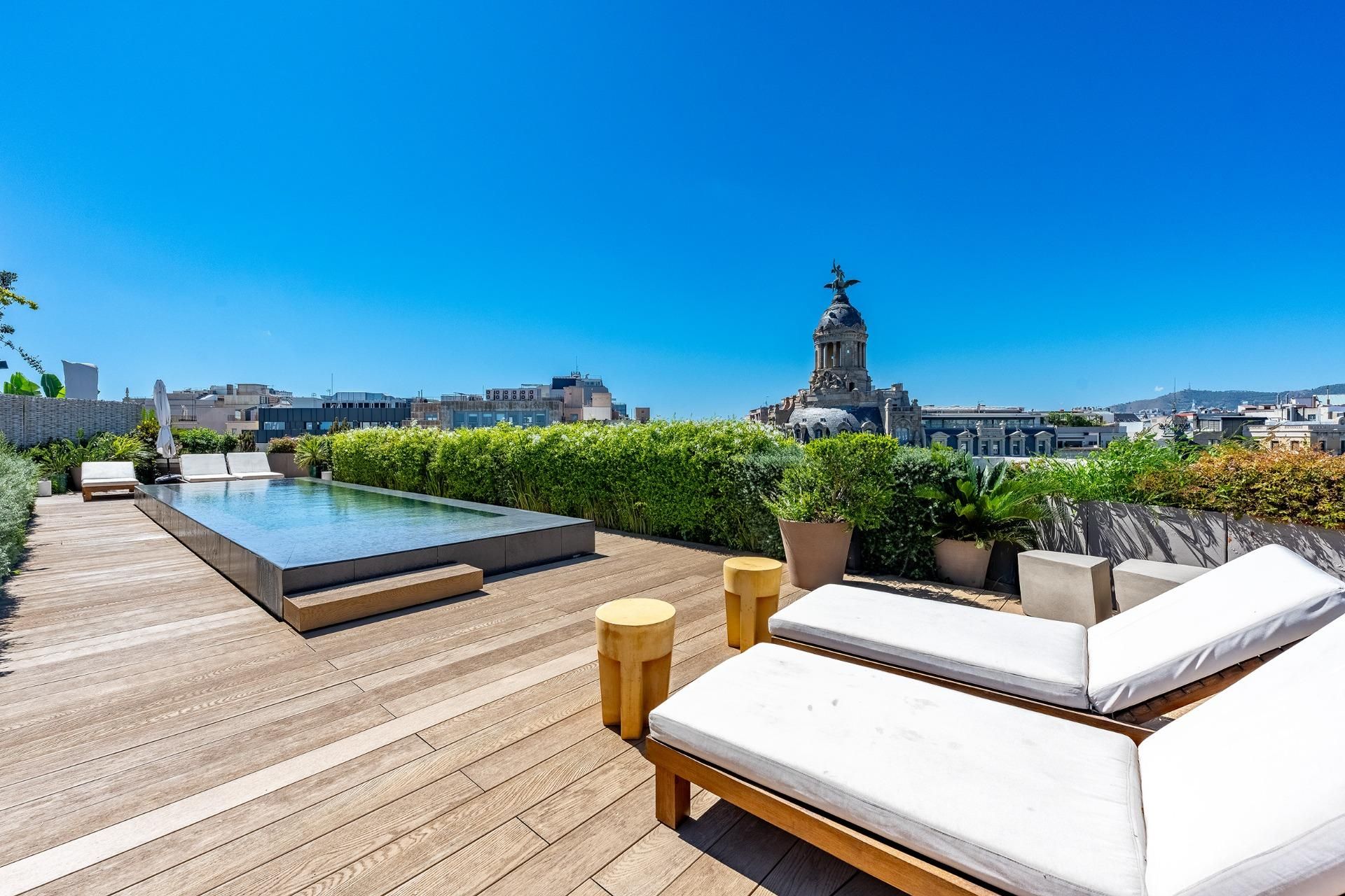 Terrace of Apartment for sale in  Barcelona Capital  with Air Conditioner, Heating and Parquet flooring