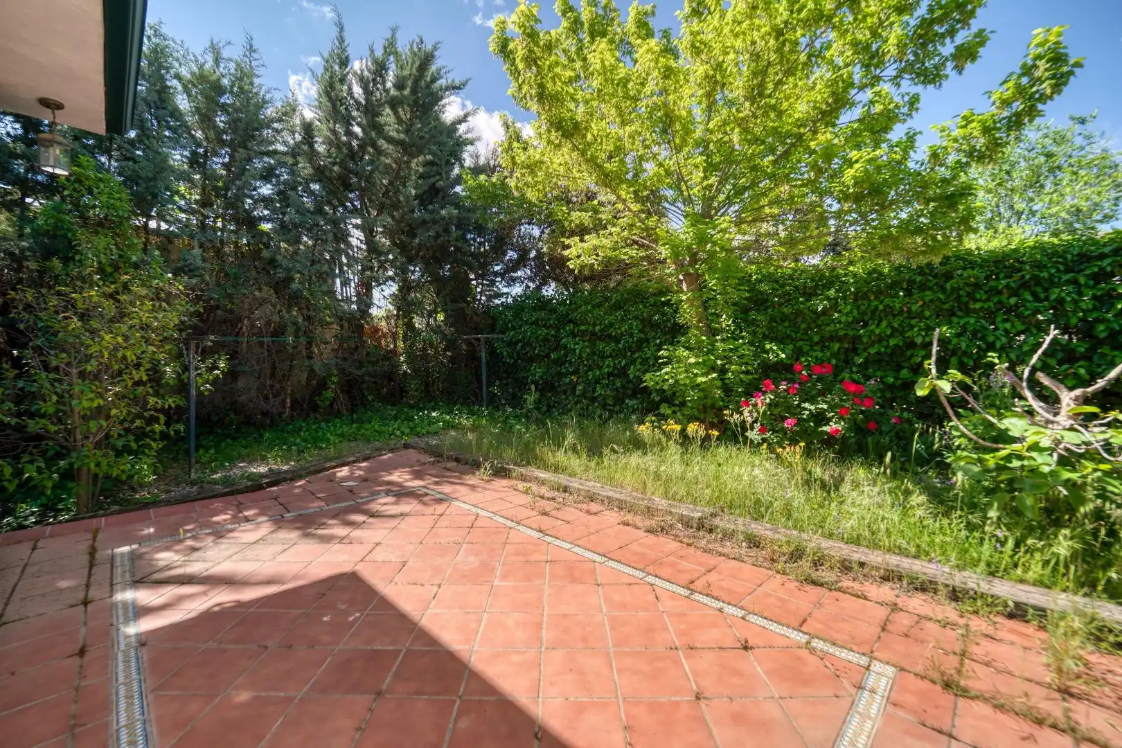 Jardí de Casa o xalet en venda en Villanueva de la Cañada amb Calefacció, Jardí privat i Terrassa