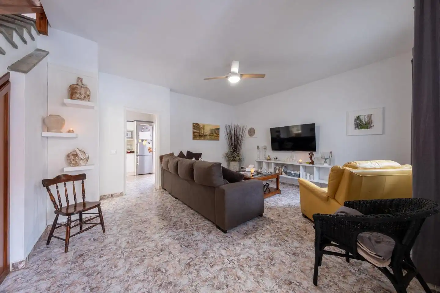 Sala d'estar de Casa o xalet en venda en Arucas
