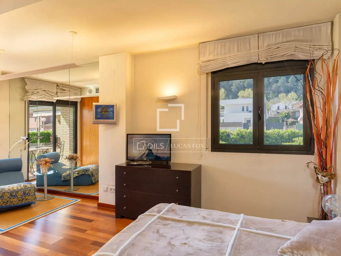 Bedroom of Houses for sale in Sarrià de Ter  with Air Conditioner, Heating and Private garden
