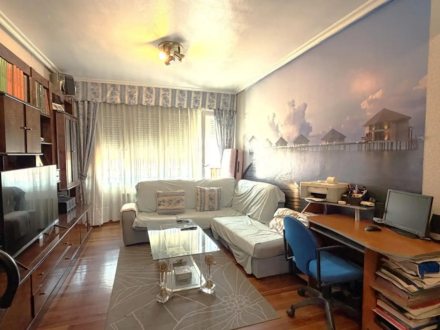 Sala de estar de Piso en venta en Andoain con Calefacción y Terraza