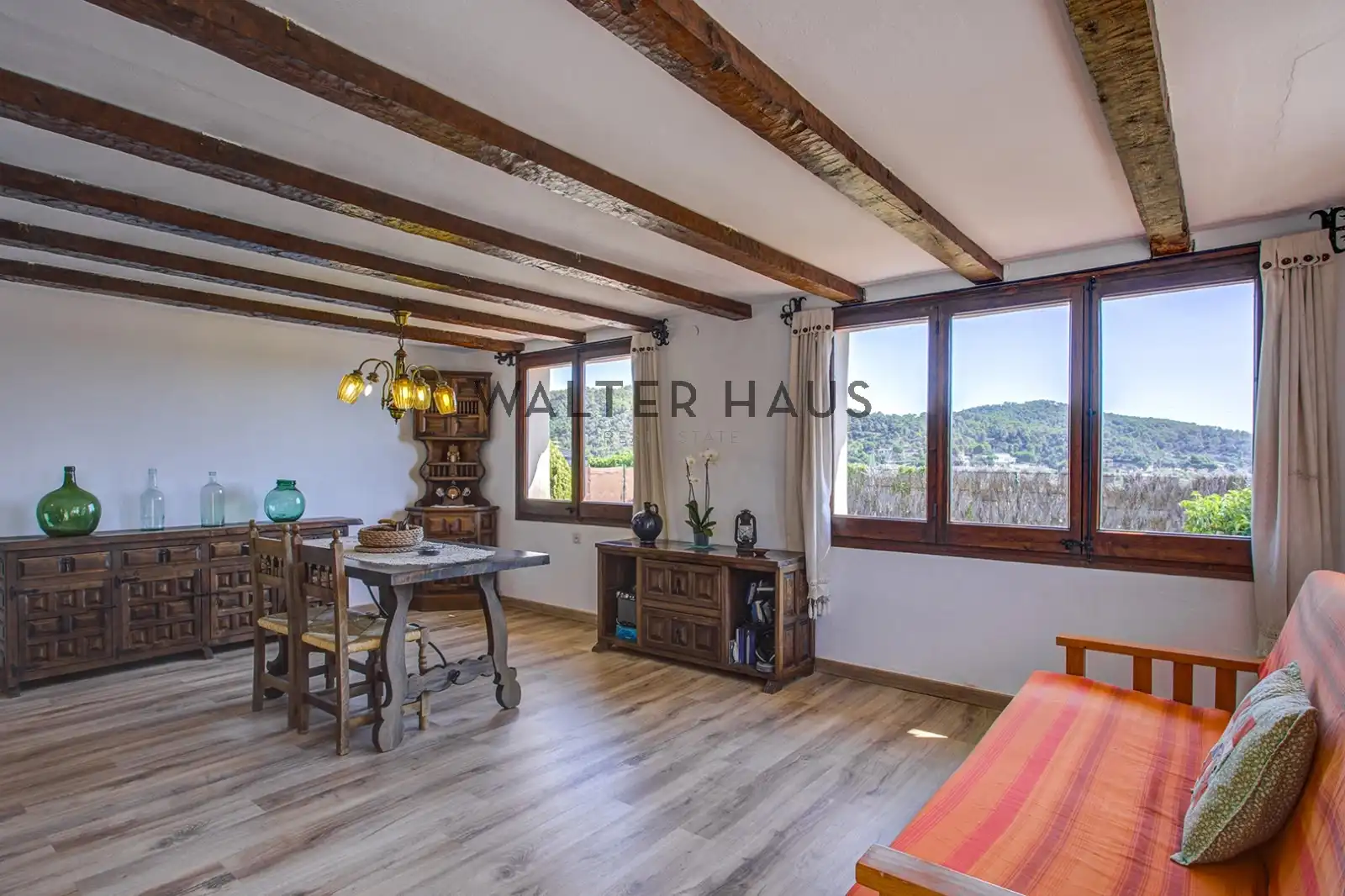 Sala de estar de Casa o chalet en venta en Vall-llobrega con Jardín privado, Terraza y Balcón