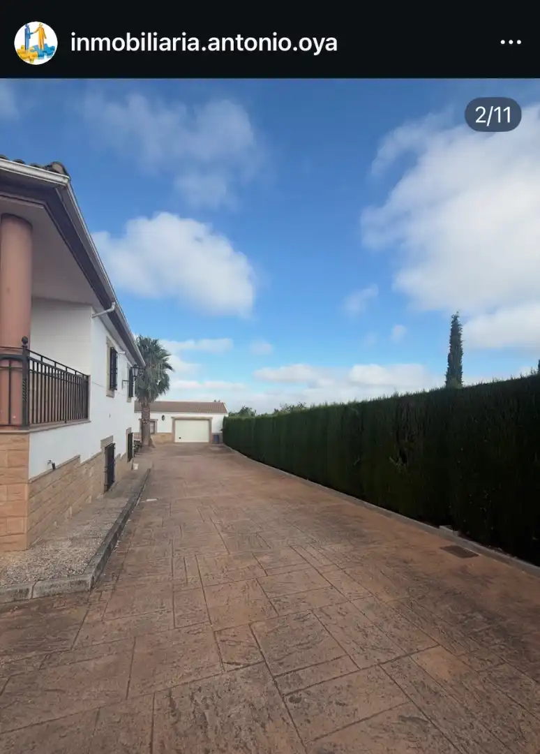Außenansicht von Country house zum Verkauf in Mancha Real mit Privatgarten, Terrasse und Abstellraum