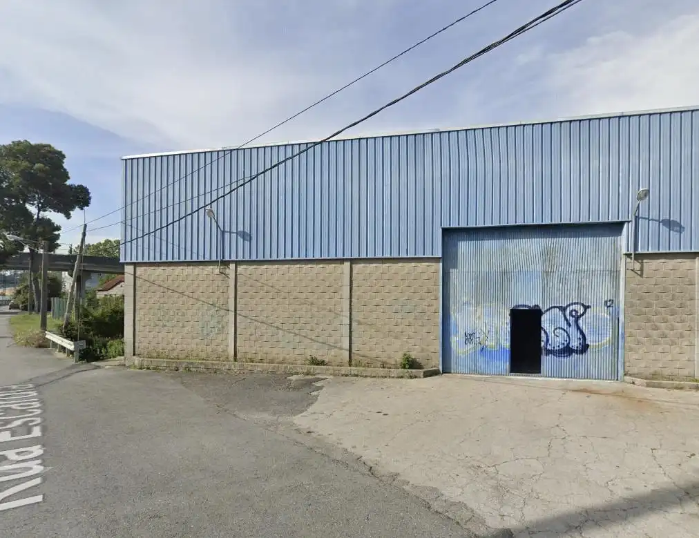 Vista exterior de Nave industrial en venta en Vilagarcía de Arousa