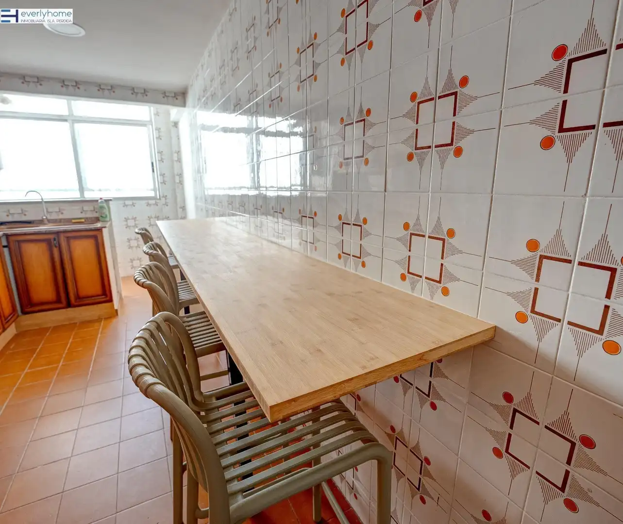 Cocina de Piso para compartir en Valencia con Terraza, Amueblado y Balcón