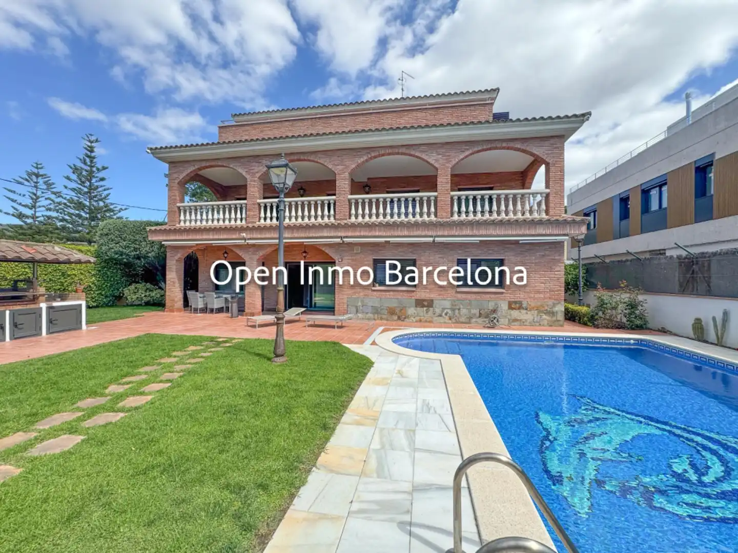 Exterior view of Houses for sale in Castelldefels  with Air Conditioner, Heating and Private garden