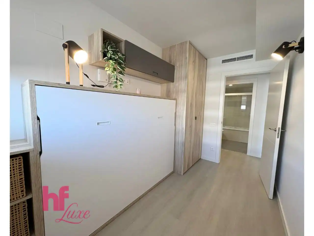 Schlafzimmer von Wohnung zum Verkauf in L'Hospitalet de Llobregat mit Klimaanlage, Heizung und Terrasse
