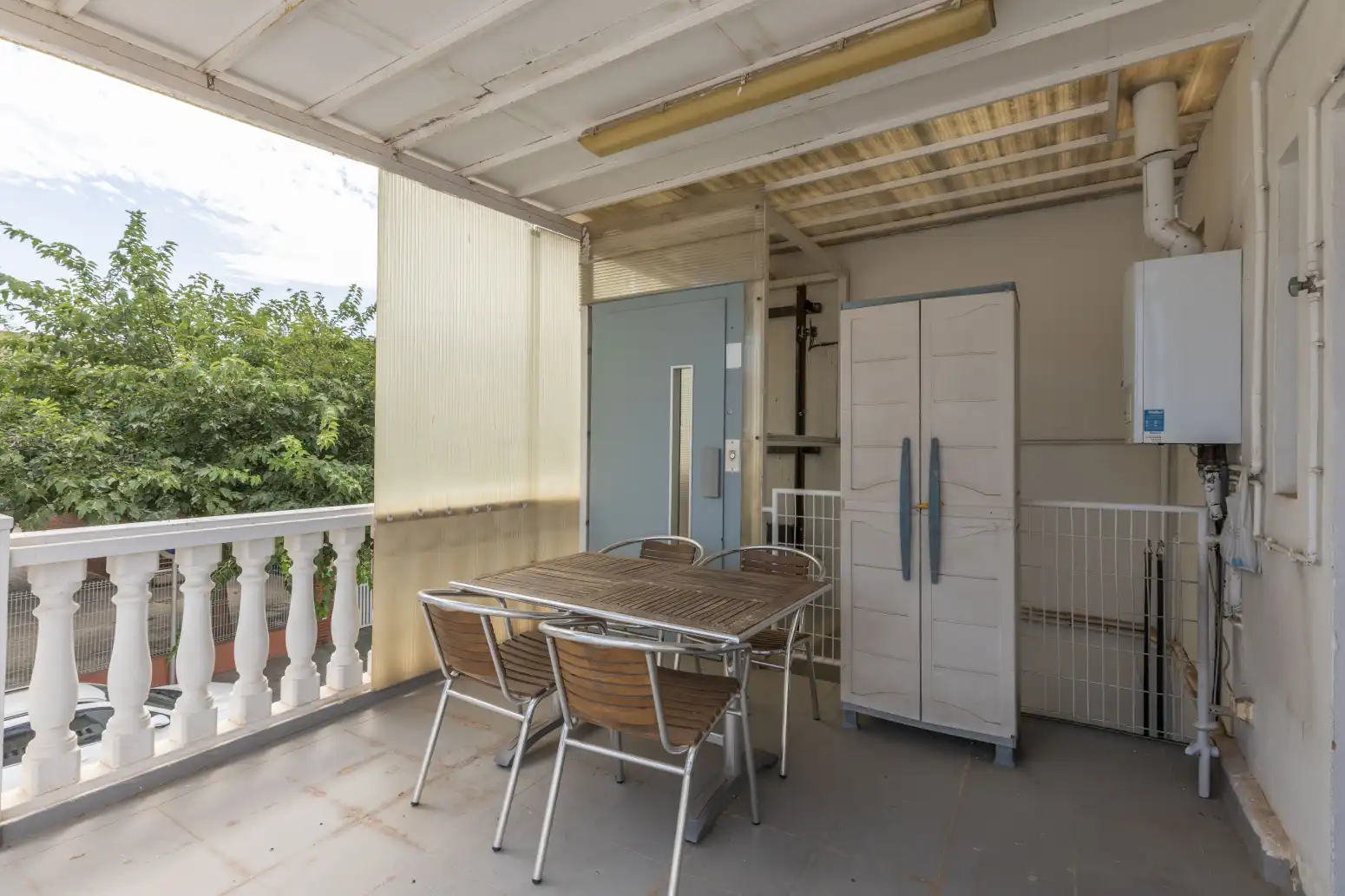 Terraza de Casa o chalet en venta en Tavernes Blanques con Aire acondicionado, Calefacción y Terraza