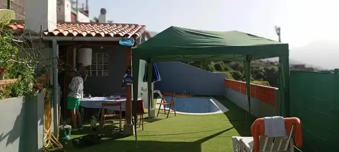Terraza de Casa o chalet en venta en El Sauzal con Terraza, Piscina y Amueblado